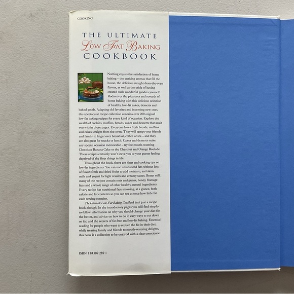 The Ultimate Low Fat Baking Cookbook Hardcover Cookbook - Picture 2 of 6